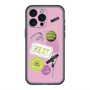 スリムプロテクションプレミアムケース with MagSafe［ Playful sticker - Dusty Pink ］