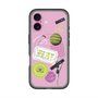 スリムプロテクションプレミアムケース with MagSafe［ Playful sticker - Dusty Pink ］