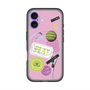 スリムプロテクションプレミアムケース with MagSafe［ Playful sticker - Dusty Pink ］
