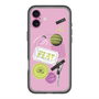 スリムプロテクションプレミアムケース with MagSafe［ Playful sticker - Dusty Pink ］