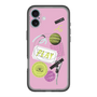 スリムプロテクションプレミアムケース with MagSafe［ Playful sticker - Dusty Pink ］