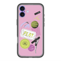 スリムプロテクションプレミアムケース with MagSafe［ Playful sticker - Dusty Pink ］