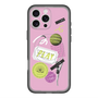 スリムプロテクションプレミアムケース with MagSafe［ Playful sticker - Dusty Pink ］