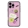 スリムプロテクションプレミアムケース with MagSafe［ Playful sticker - Dusty Pink ］