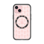 スリムプロテクションプレミアムケース with MagSafe［ LANVIN en Bleu - Monogram - Pink ］