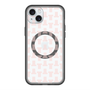 スリムプロテクションプレミアムケース with MagSafe［ LANVIN en Bleu - Monogram - Pink ］