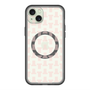 スリムプロテクションプレミアムケース with MagSafe［ LANVIN en Bleu - Monogram - Pink ］