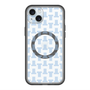 スリムプロテクションプレミアムケース with MagSafe［ LANVIN en Bleu - Monogram - Blue ］