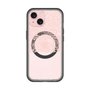 スリムプロテクションプレミアムケース with MagSafe［ LANVIN en Bleu - Lace - Pink ］