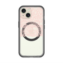 スリムプロテクションプレミアムケース with MagSafe［ LANVIN en Bleu - Lace - Pink ］