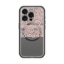 スリムプロテクションプレミアムケース with MagSafe［ LANVIN en Bleu - Lace - Pink ］