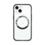 スリムプロテクションプレミアムケース with MagSafe［ LANVIN en Bleu - Lace - White ］