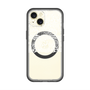 スリムプロテクションプレミアムケース with MagSafe［ LANVIN en Bleu - Lace - White ］