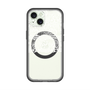 スリムプロテクションプレミアムケース with MagSafe［ LANVIN en Bleu - Lace - White ］