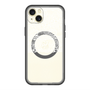 スリムプロテクションプレミアムケース with MagSafe［ LANVIN en Bleu - Lace - White ］