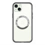 スリムプロテクションプレミアムケース with MagSafe［ LANVIN en Bleu - Lace - White ］