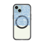 スリムプロテクションプレミアムケース with MagSafe［ LANVIN en Bleu - Lace - Blue ］