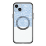 スリムプロテクションプレミアムケース with MagSafe［ LANVIN en Bleu - Lace - Blue ］