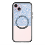 スリムプロテクションプレミアムケース with MagSafe［ LANVIN en Bleu - Lace - Blue ］