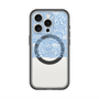 スリムプロテクションプレミアムケース with MagSafe［ LANVIN en Bleu - Lace - Blue ］