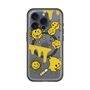 スリムプロテクションプレミアムケース with MagSafe［ PAINTING SMILE Yellow ］