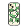 スリムプロテクションプレミアムケース with MagSafe［ PAINTING SMILE Green ］