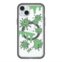 スリムプロテクションプレミアムケース with MagSafe［ PAINTING SMILE Green ］