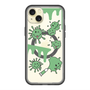 スリムプロテクションプレミアムケース with MagSafe［ PAINTING SMILE Green ］