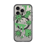 スリムプロテクションプレミアムケース with MagSafe［ PAINTING SMILE Green ］