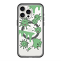 スリムプロテクションプレミアムケース with MagSafe［ PAINTING SMILE Green ］