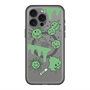 スリムプロテクションプレミアムケース with MagSafe［ PAINTING SMILE Green ］