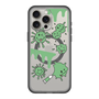 スリムプロテクションプレミアムケース with MagSafe［ PAINTING SMILE Green ］
