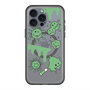 スリムプロテクションプレミアムケース with MagSafe［ PAINTING SMILE Green ］