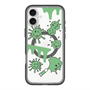 スリムプロテクションプレミアムケース with MagSafe［ PAINTING SMILE Green ］