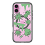 スリムプロテクションプレミアムケース with MagSafe［ PAINTING SMILE Green ］
