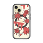 スリムプロテクションプレミアムケース with MagSafe［ PAINTING SMILE Red ］