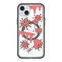 スリムプロテクションプレミアムケース with MagSafe［ PAINTING SMILE Red ］