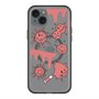 スリムプロテクションプレミアムケース with MagSafe［ PAINTING SMILE Red ］