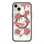 スリムプロテクションプレミアムケース with MagSafe［ PAINTING SMILE Red ］