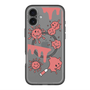 スリムプロテクションプレミアムケース with MagSafe［ PAINTING SMILE Red ］