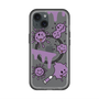 スリムプロテクションプレミアムケース with MagSafe［ PAINTING SMILE Purple ］