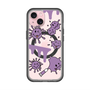 スリムプロテクションプレミアムケース with MagSafe［ PAINTING SMILE Purple ］