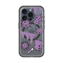 スリムプロテクションプレミアムケース with MagSafe［ PAINTING SMILE Purple ］