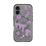 スリムプロテクションプレミアムケース with MagSafe［ PAINTING SMILE Purple ］