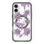 スリムプロテクションプレミアムケース with MagSafe［ PAINTING SMILE Purple ］