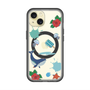 スリムプロテクションプレミアムケース with MagSafe［ DRAWING PAPER Blue ］