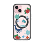 スリムプロテクションプレミアムケース with MagSafe［ DRAWING PAPER Blue ］