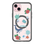 スリムプロテクションプレミアムケース with MagSafe［ DRAWING PAPER Blue ］