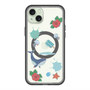 スリムプロテクションプレミアムケース with MagSafe［ DRAWING PAPER Blue ］