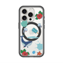 スリムプロテクションプレミアムケース with MagSafe［ DRAWING PAPER Blue ］